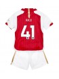 Arsenal Declan Rice #41 Domácí dres pro děti 2023-24 Krátký Rukáv (+ trenýrky)